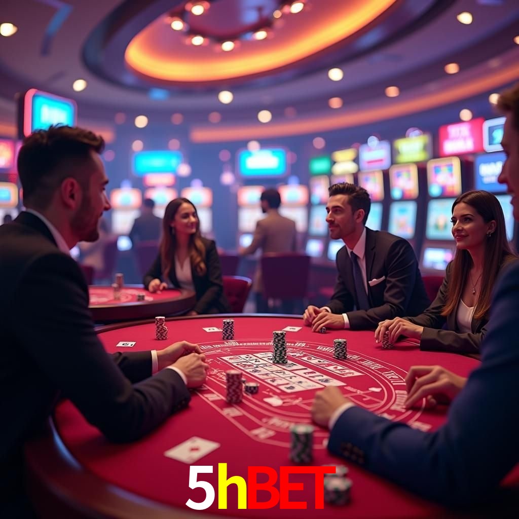Interface do App 5hbet